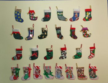 Assorted Christmas Stockings