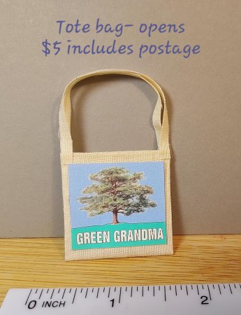 "Green Grandma" Tote