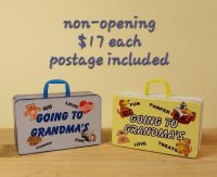 "Going to Grandma's" non opening luggage